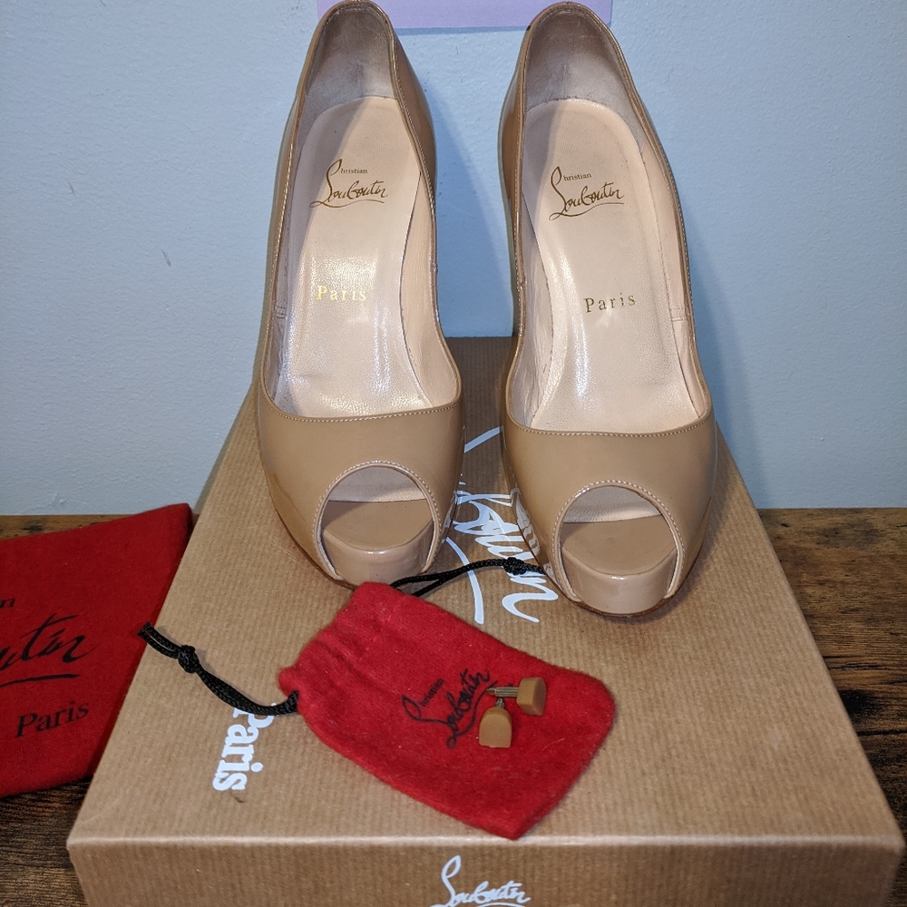 Christian Louboutin Very Prive 120 Patent Calf - Picture 3 of 13